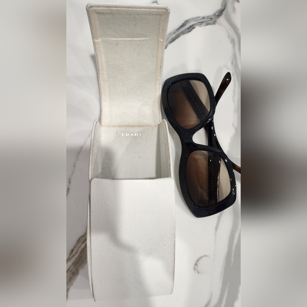 Prada Dark Brown Sunglasses with Case - Picture 9 of 16